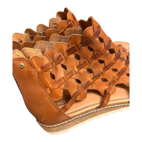 Pikolinos Women's Alcudia Gladiator Sandal Brandy Size 40 - Picture 5 of 9